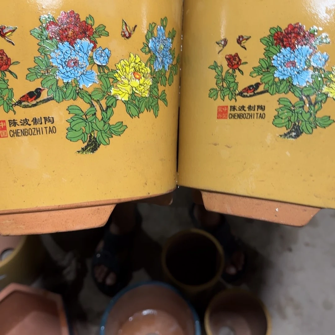 紫砂花盆口径17.13口径