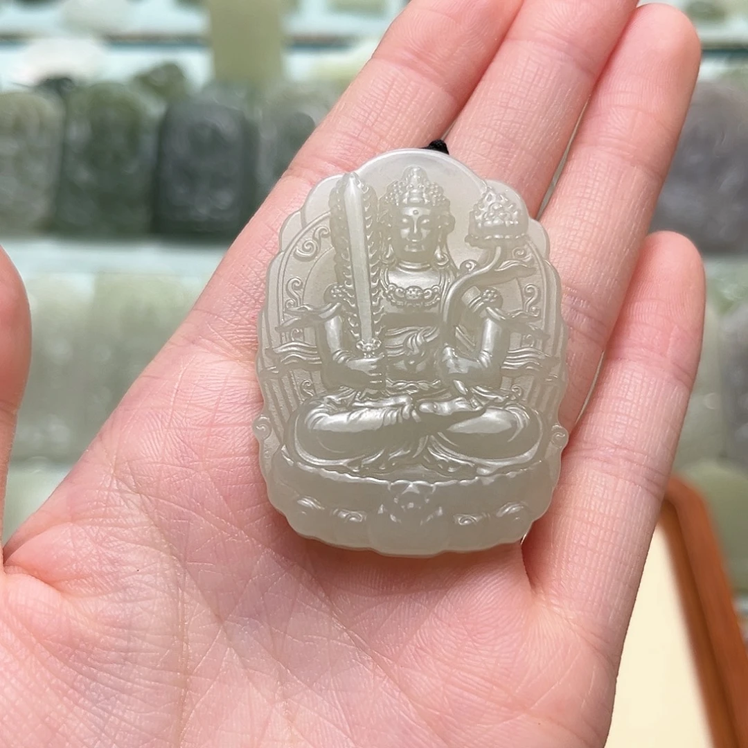 清***香和田玉未镶嵌颈饰