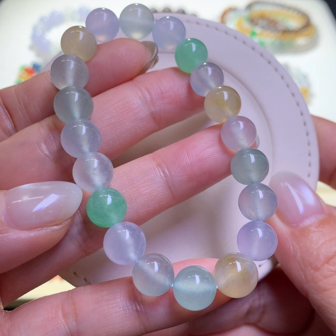 未镶嵌手链翡翠翡翠手串卡9