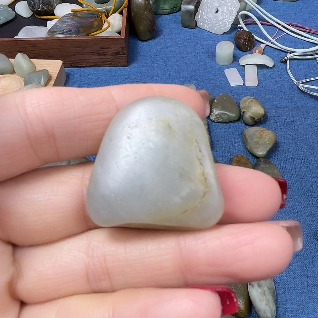 和田玉（糖玉）珠宝奇石未镶嵌古*