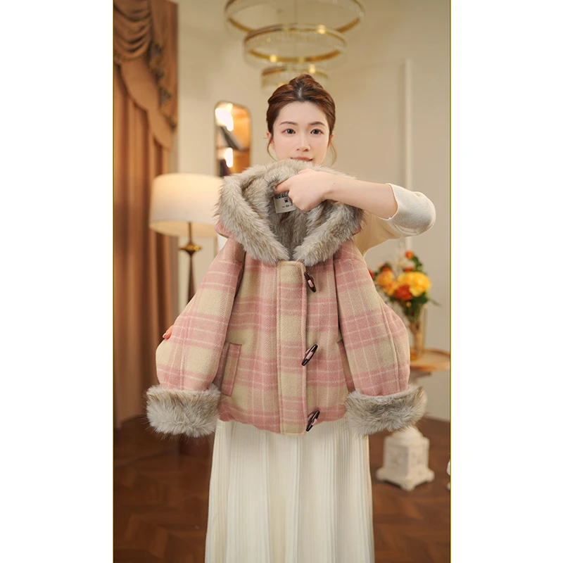 女宝冬季加厚棉服2025新款棉服洋气外套中大童儿童冬装棉袄3858