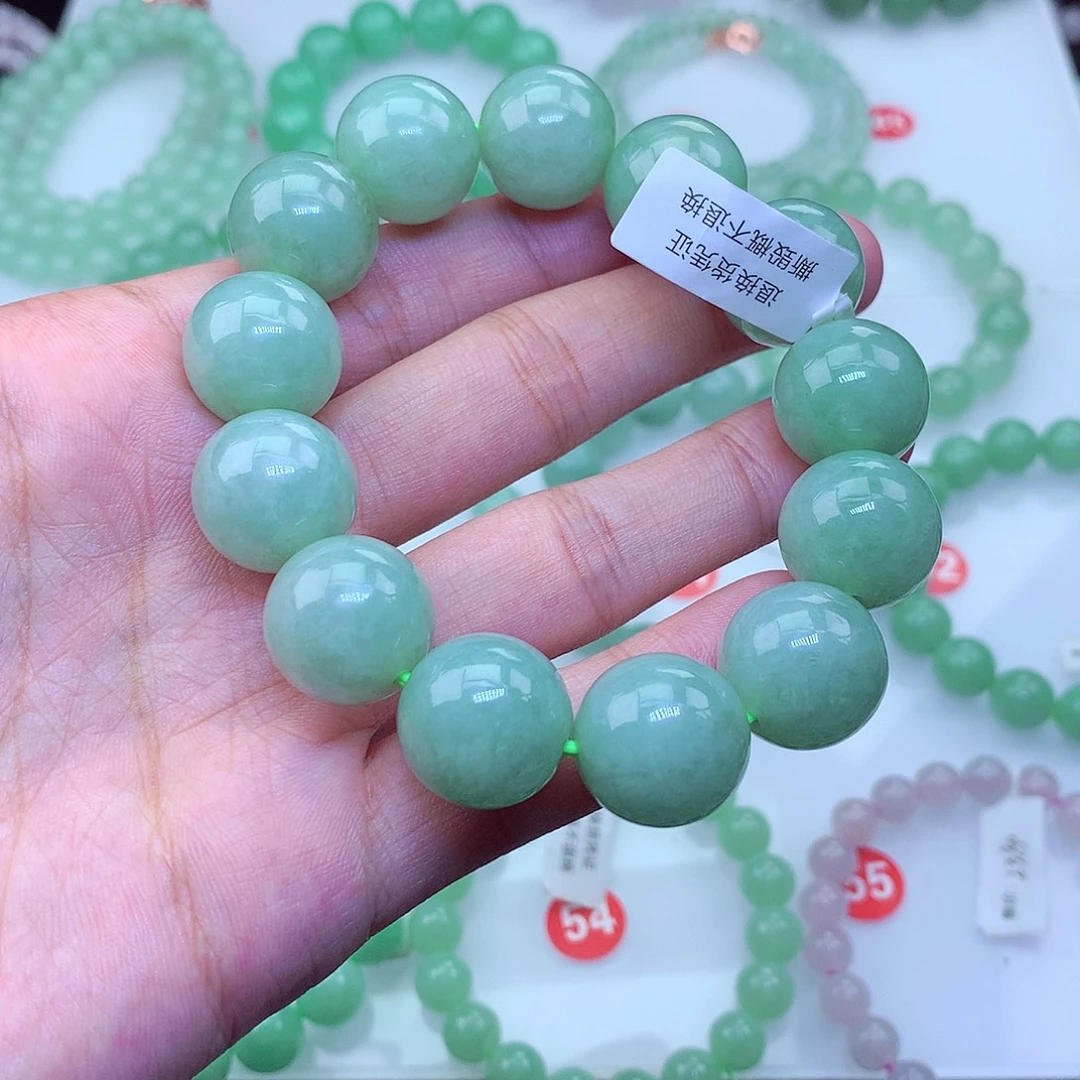 翡翠未镶嵌毛衣链卡16.8