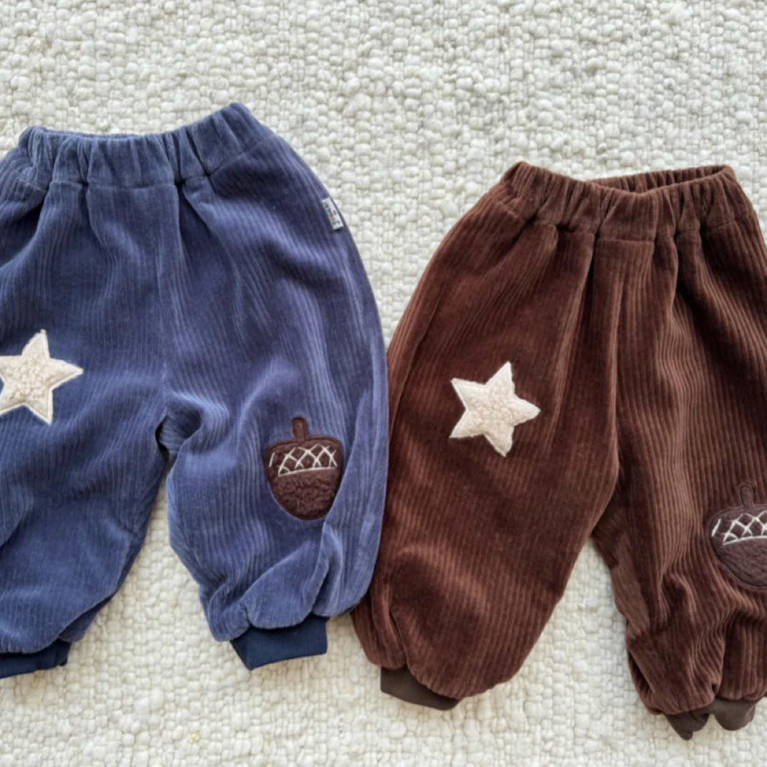 【NO退NO换】右子2025冬特 星星裤 YZ55057