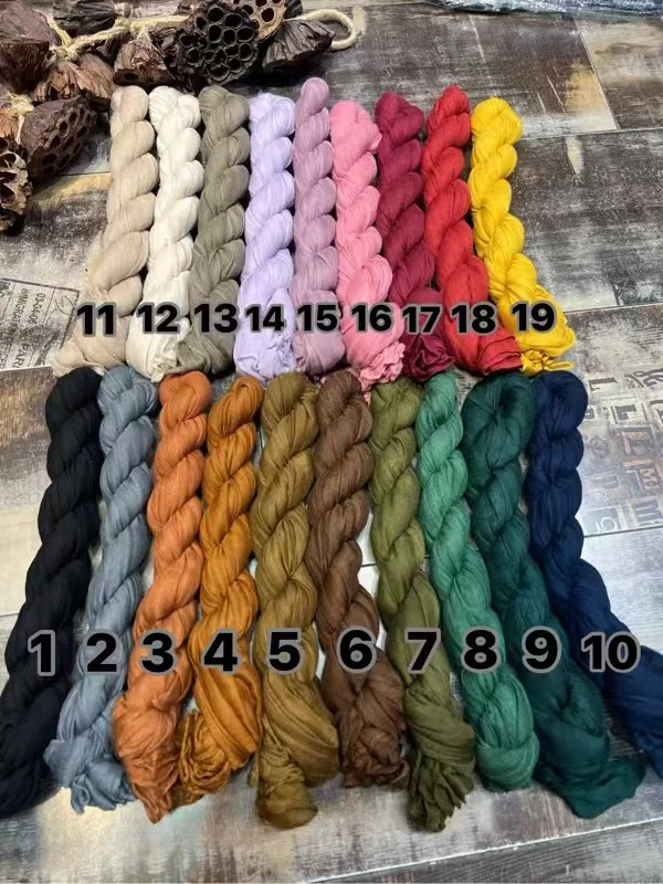 面麻料围巾，柔软舒服