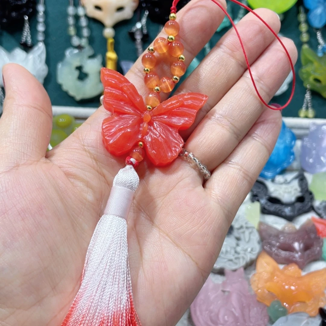 【闪购商品】未镶嵌岫玉颈饰18包挂