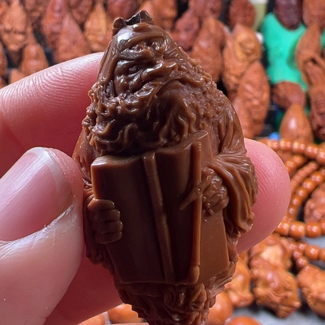 崇***岭手串/手链橄榄核核雕