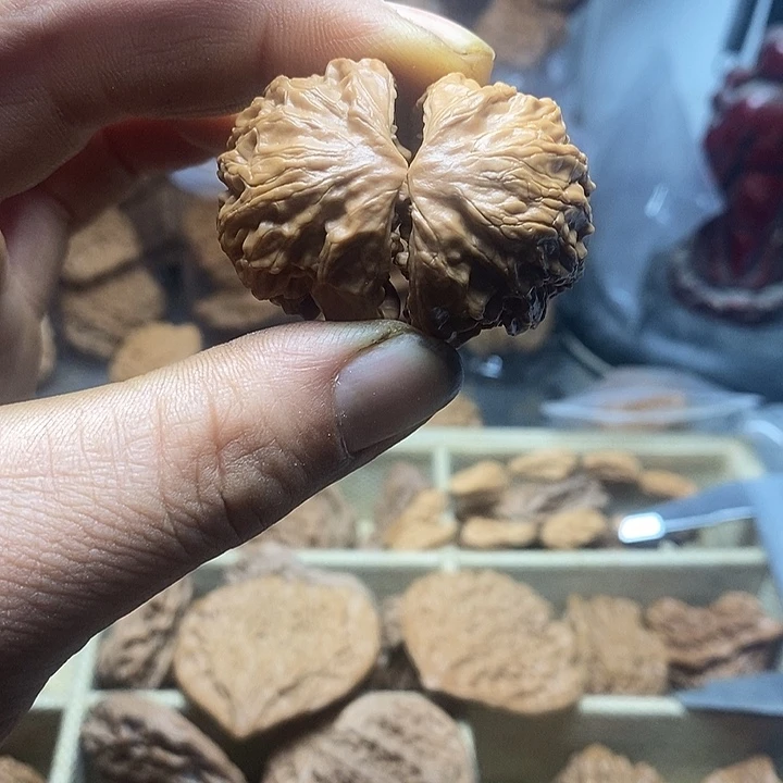 吊坠桃核盘山聚宝盆蛇头33