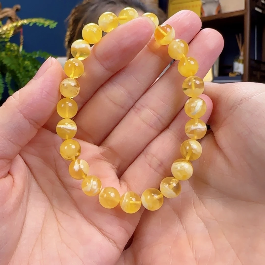 未镶嵌颈饰蜜蜡7.4，1111111111