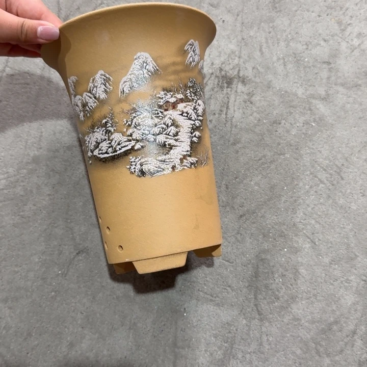 紫砂花盆破损补发紫砂高度22口径17单只