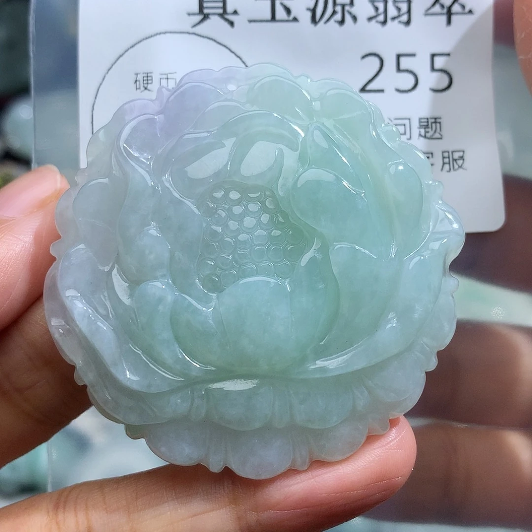 翡翠未镶嵌颈饰255