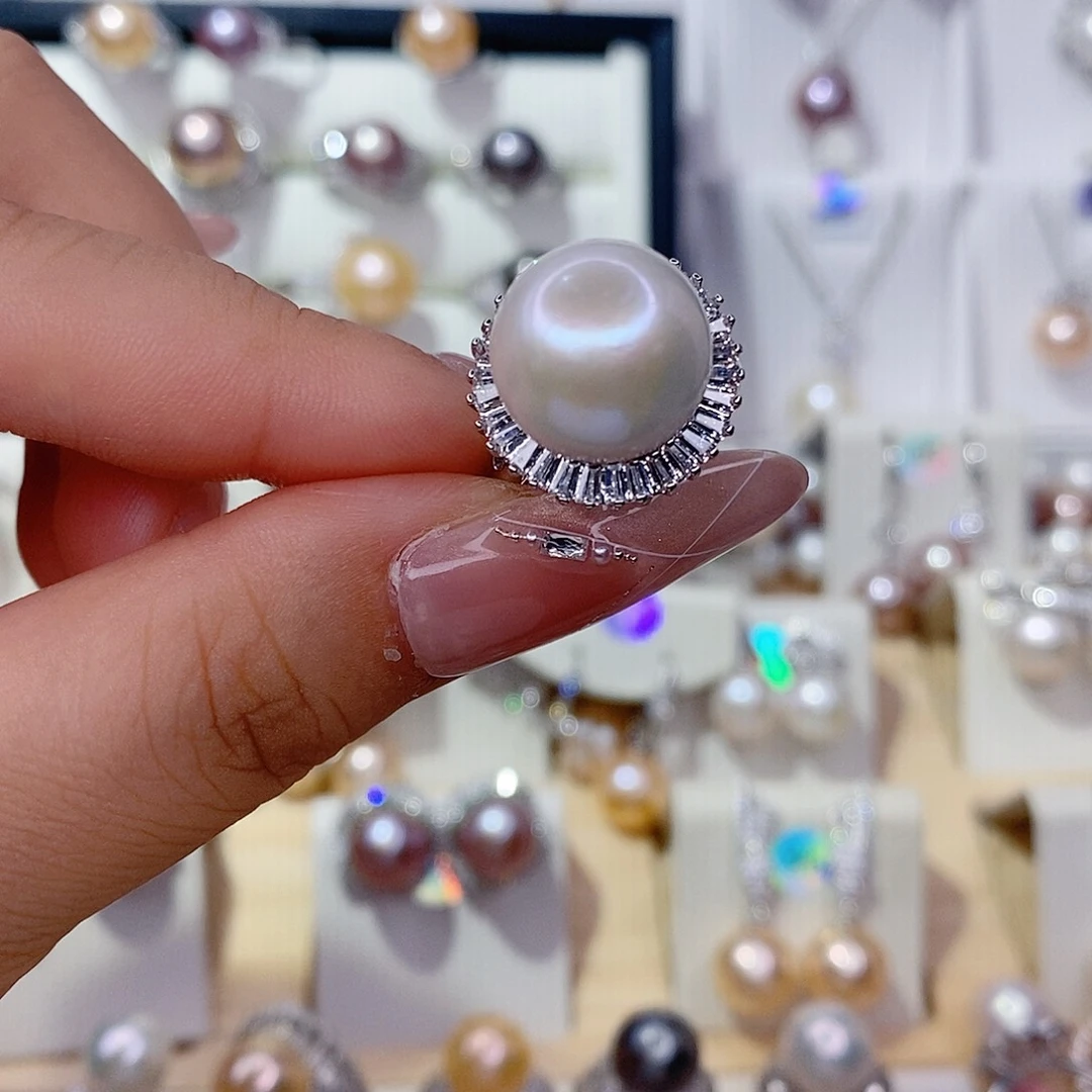 戒指淡水珍珠未镶嵌