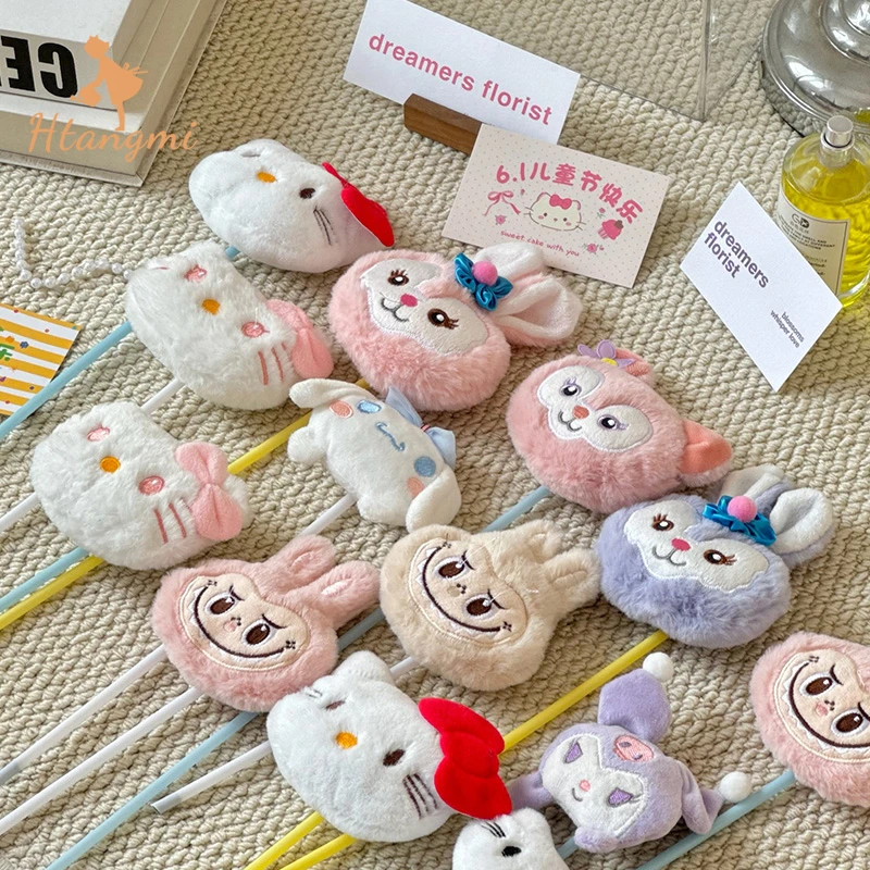 【汉唐美】六一儿童节礼物diy卡通玩偶插卡零食花束插牌花艺资材