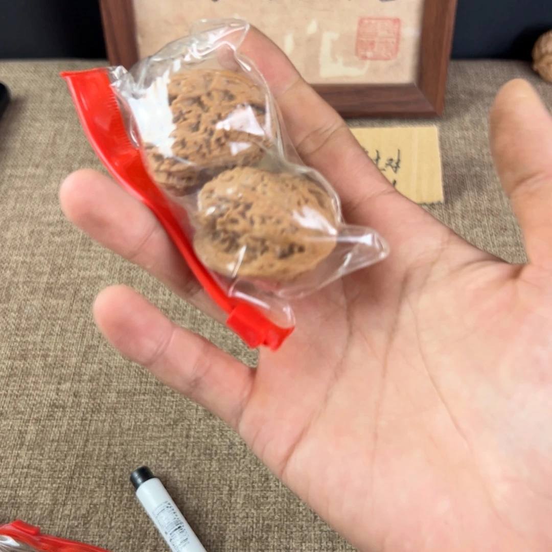 吊坠文玩核桃白狮子