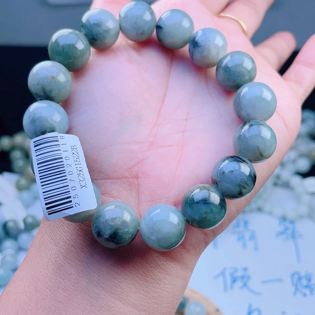 定制翡翠未镶嵌珠串