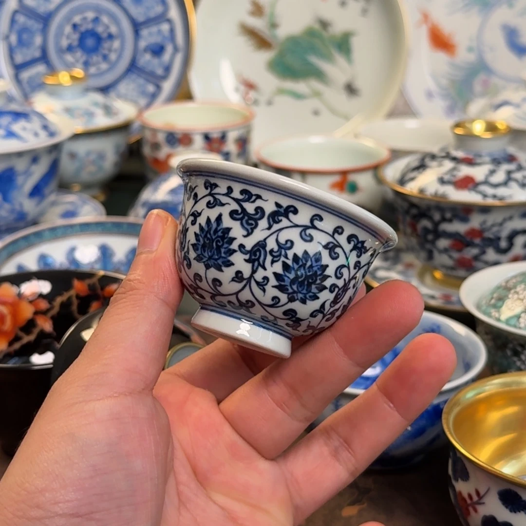 纯手工手绘陶瓷茶具