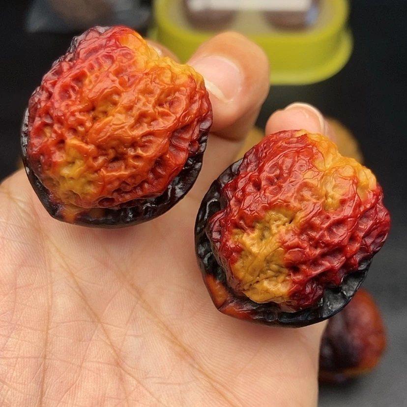 【闪购商品】把件文玩核桃37尺麻山疙瘩包