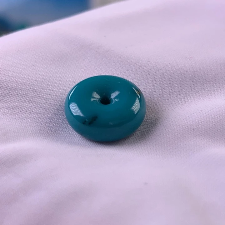 绿松石未镶嵌珠宝奇石11.9x5.1mm