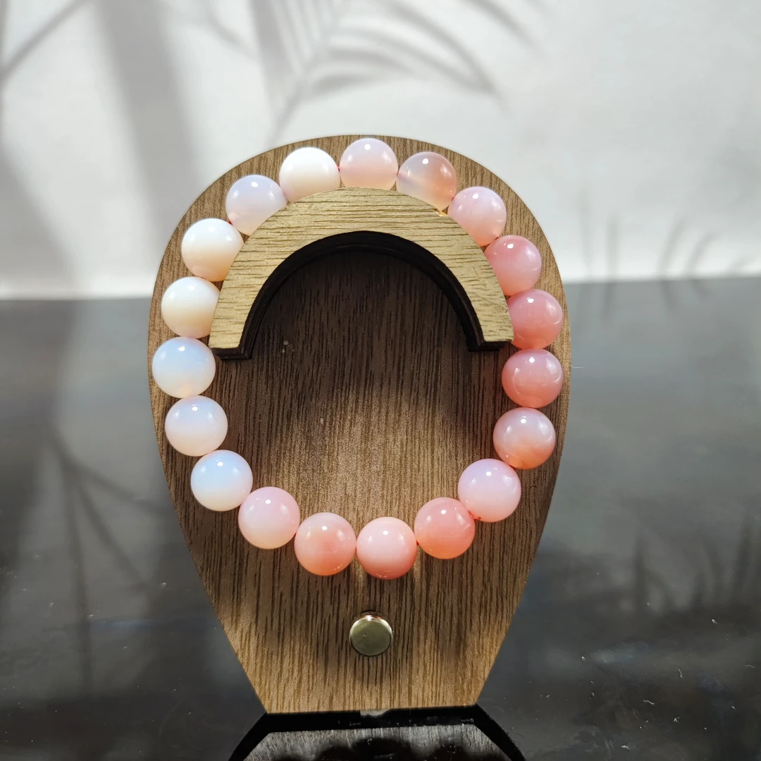 J玛瑙渐变圆珠手串（卡11）1239