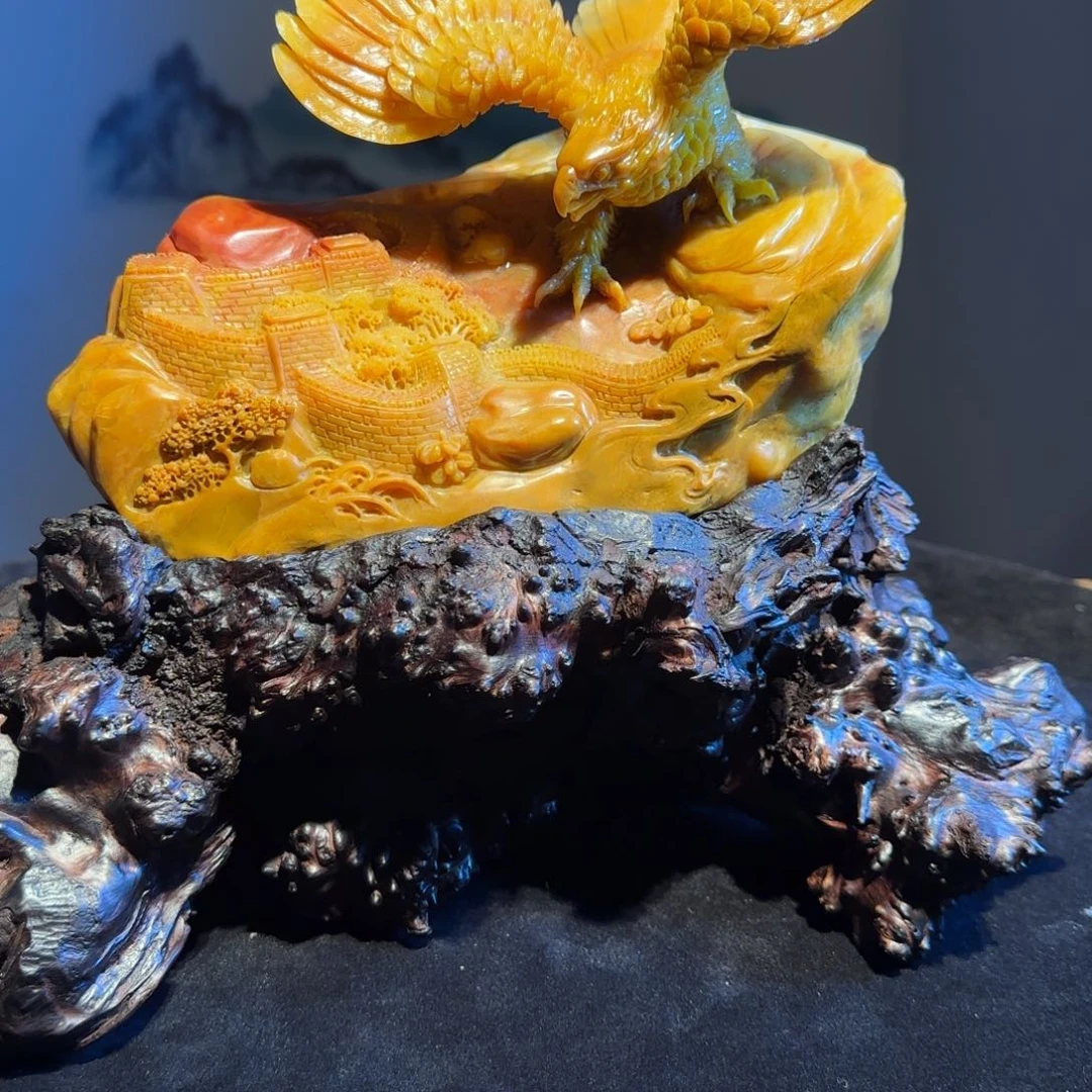 寿山石雪*工艺品非遗文化收藏