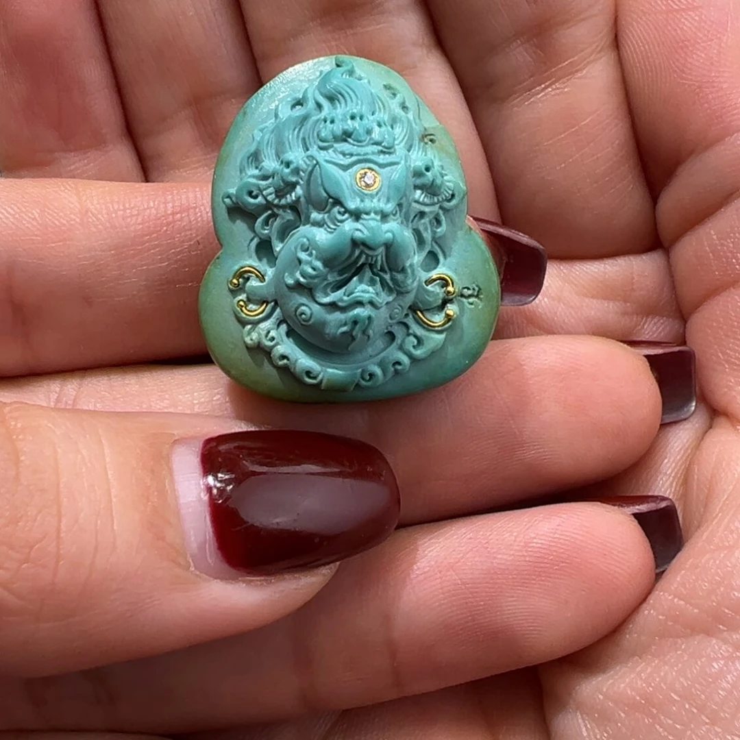 绿松石配件未镶嵌@****g配件