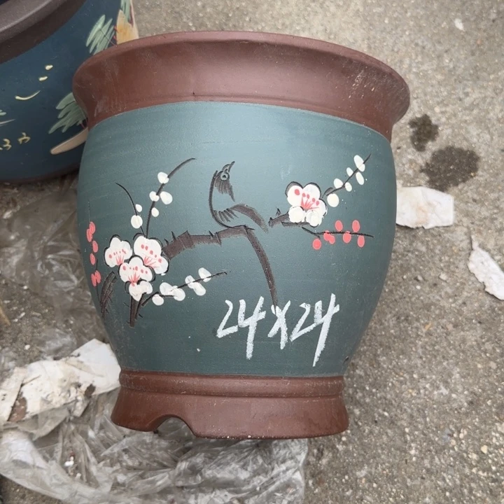 紫砂花盆特价清仓