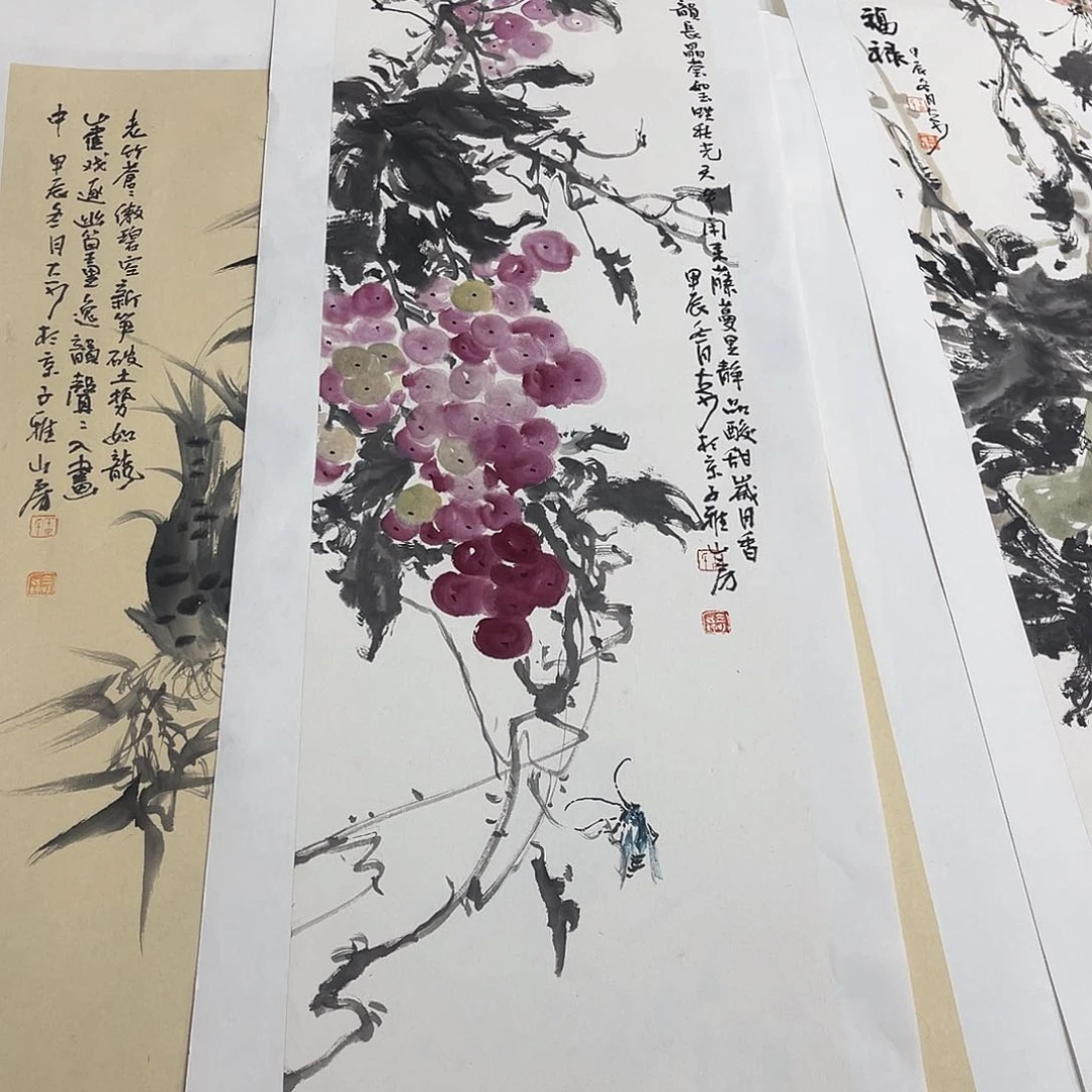 姜奇老师花鸟作品