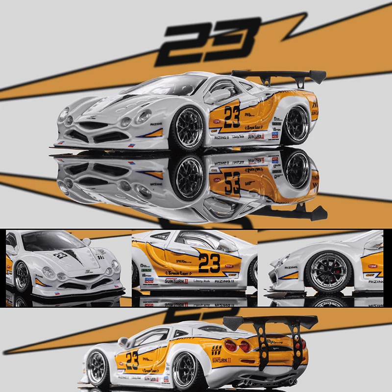 限量光冈大蛇 Orochi Mortal 1:64 LBWK 宽体 改装 合金汽车模型