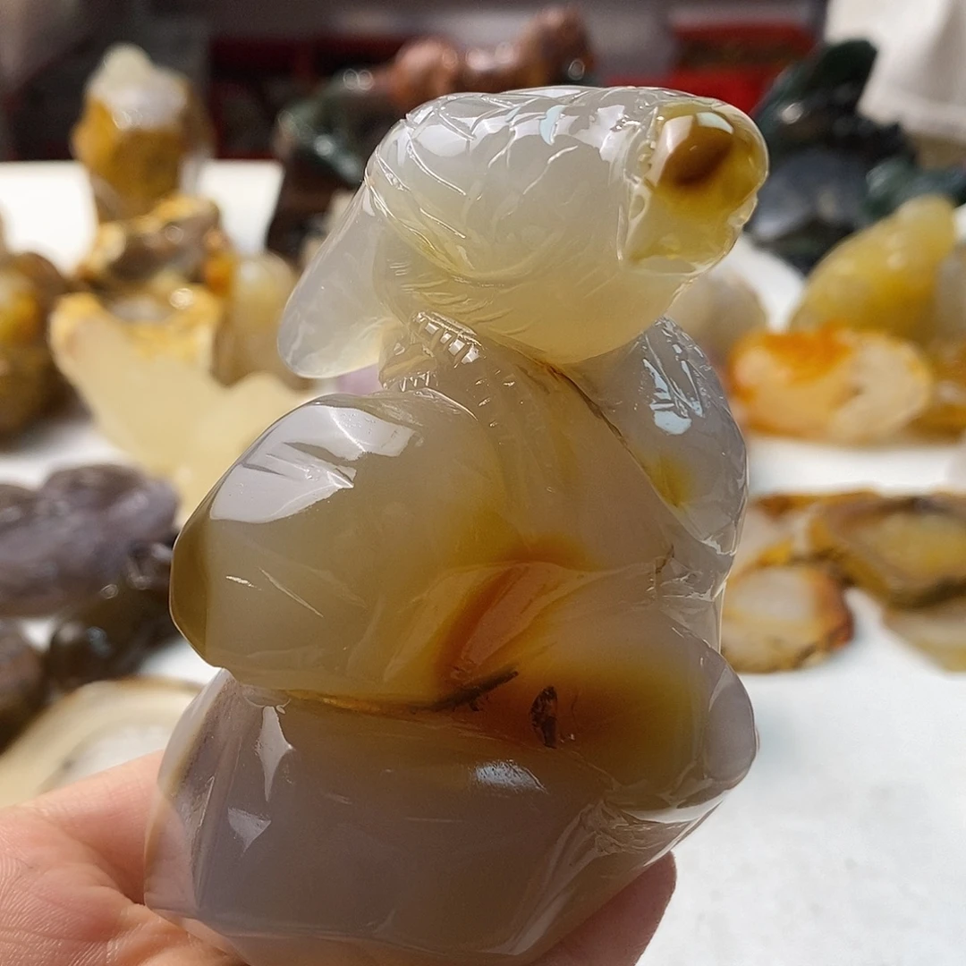 玛瑙/玉髓未镶嵌颈饰