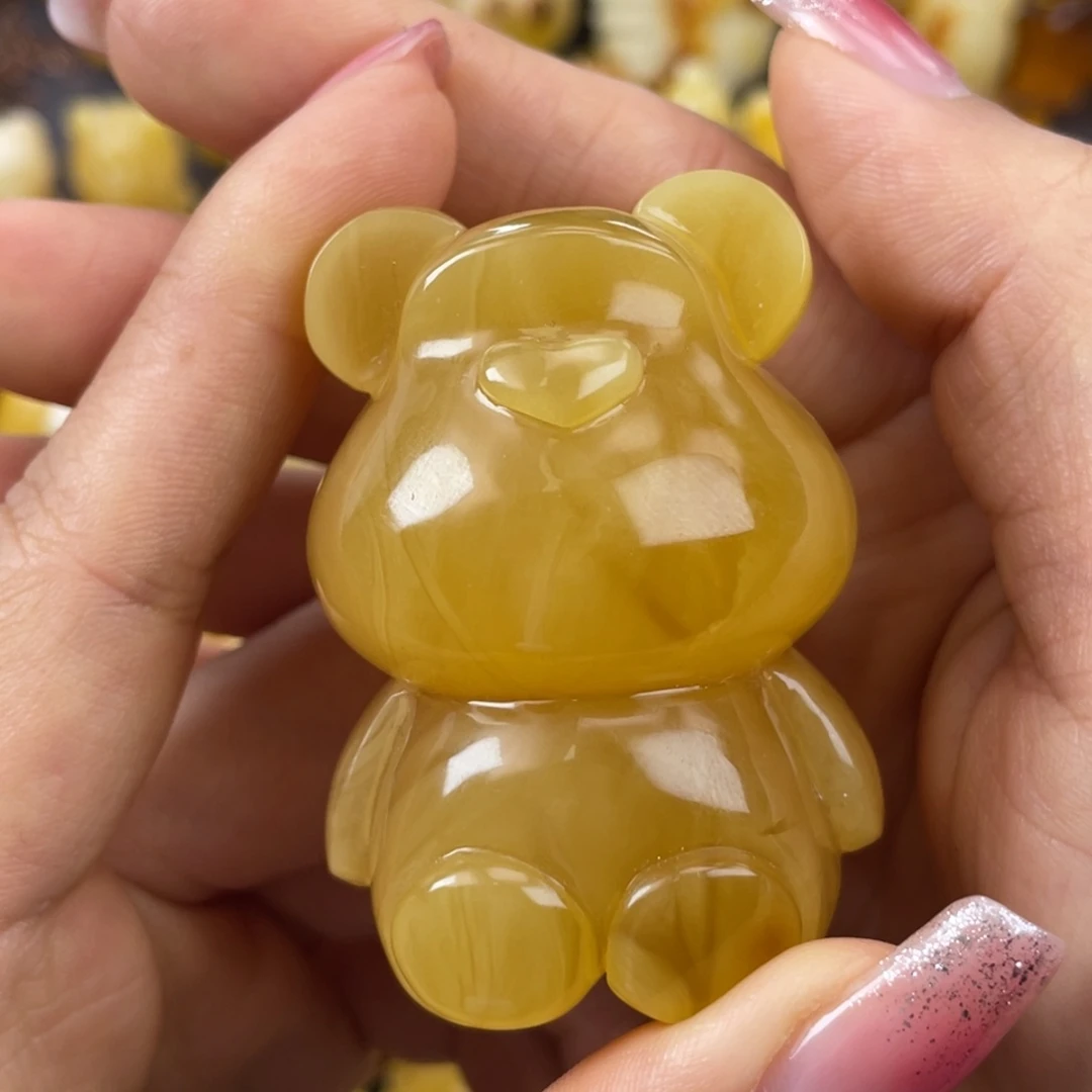 琥珀裸石未镶嵌蜜蜡