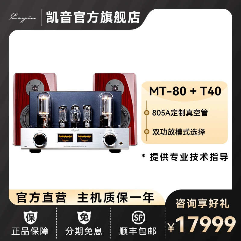 Cayin/凯音斯巴克MT-80蓝牙合并式真空管HIFI电子管胆机