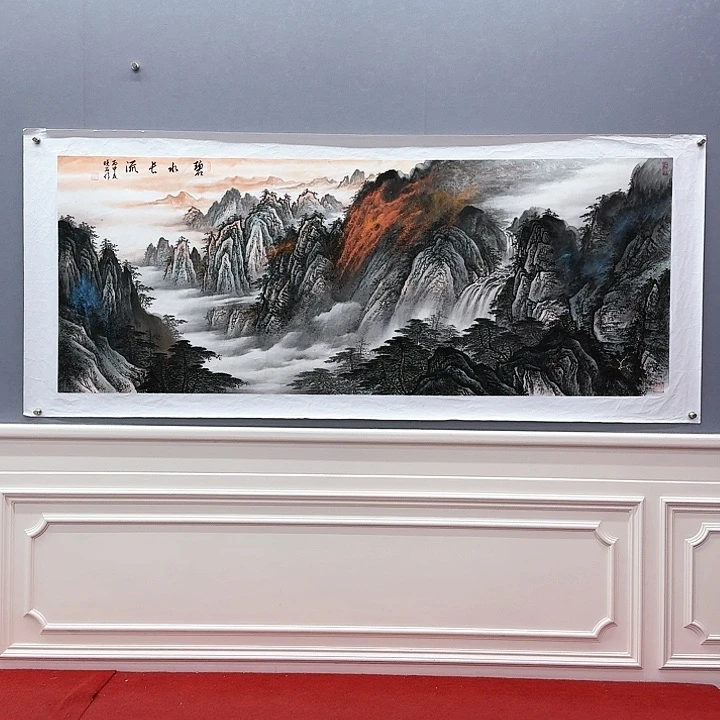 国画书法作品多次参加