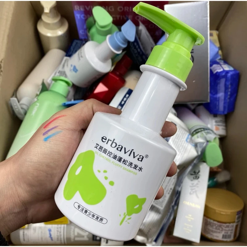 超市超火的艾芭薇青少年洗发水去屑舒缓控油顺滑蓬松