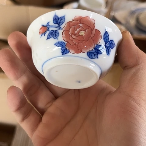 陶瓷手绘杯一个陶瓷