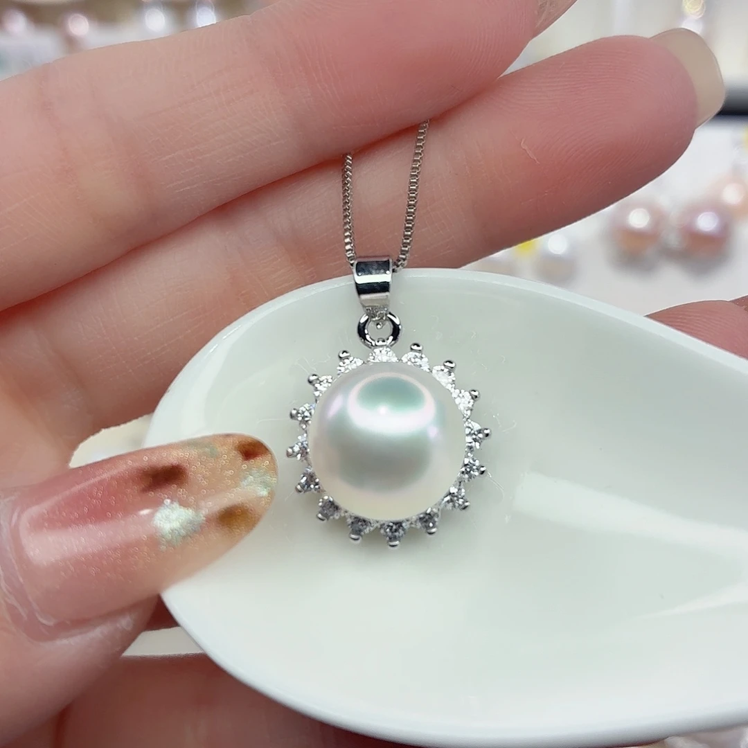 淡水珍珠颈饰合金