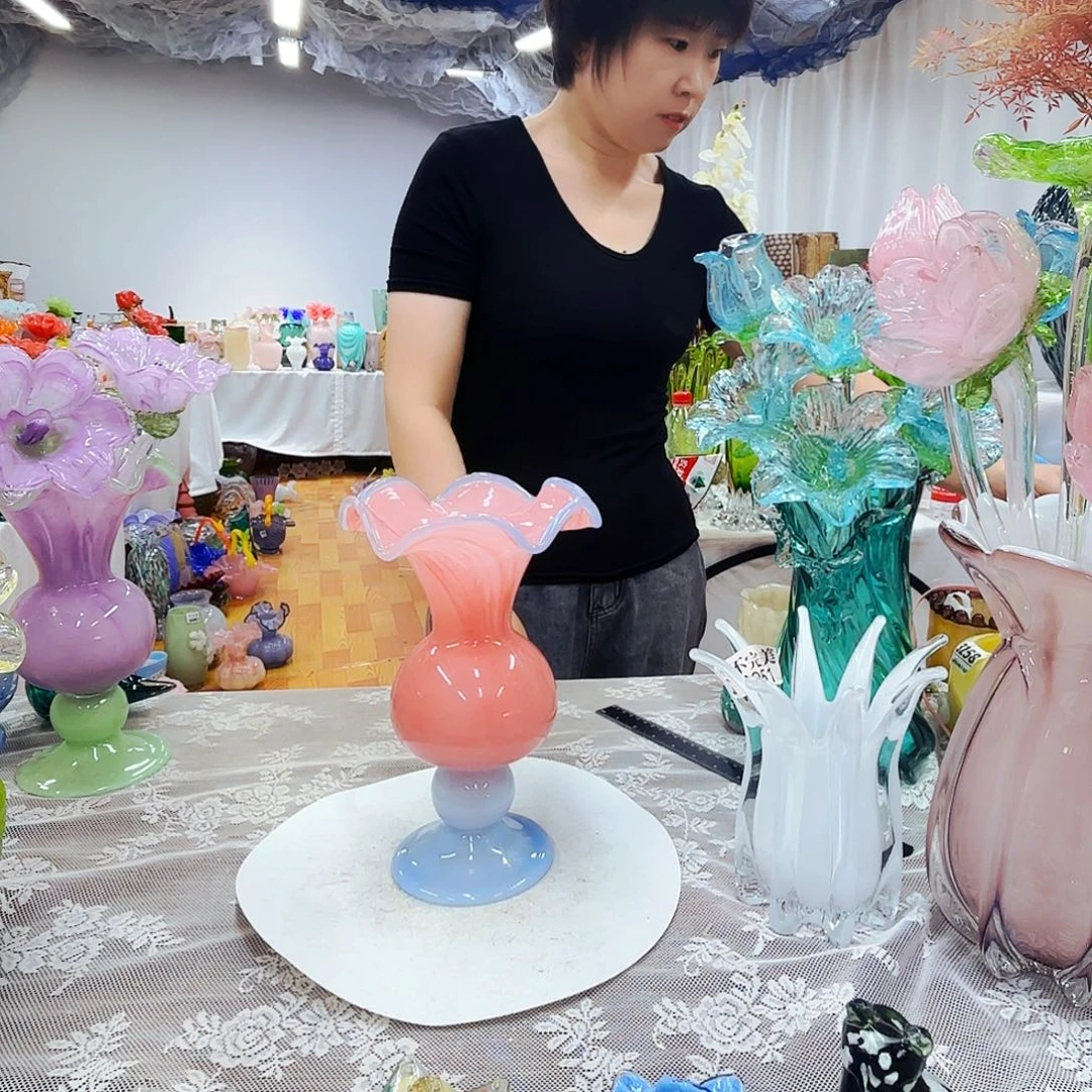 琉璃花瓶花器艺术品