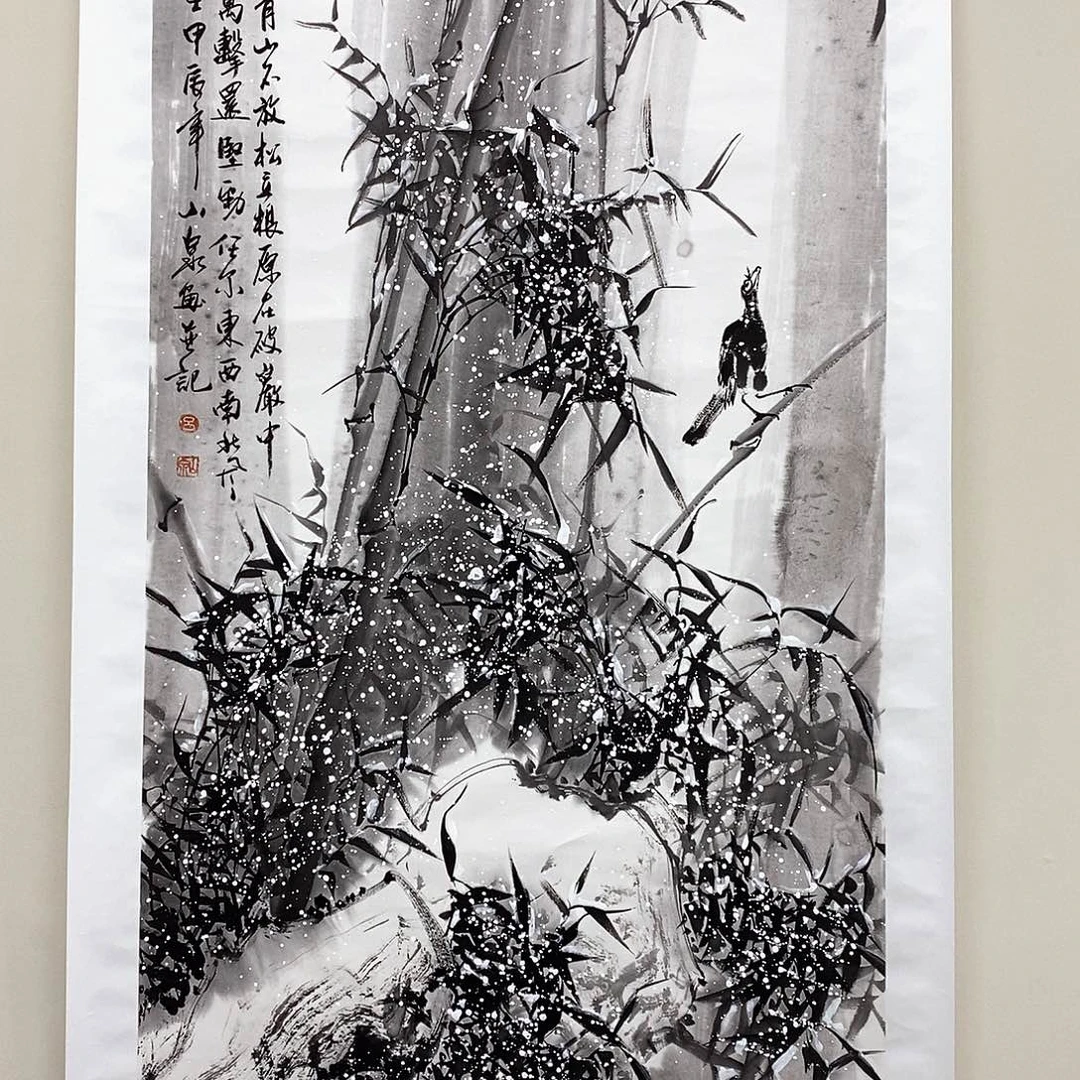 国画吕山泉四尺精品佳作
