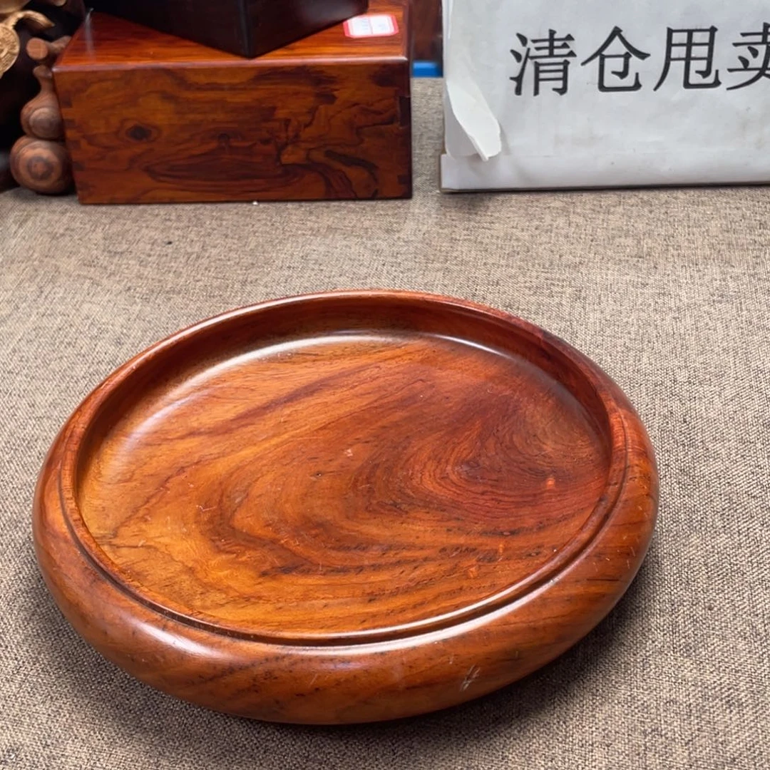 大果紫檀（缅甸花梨）笔洗