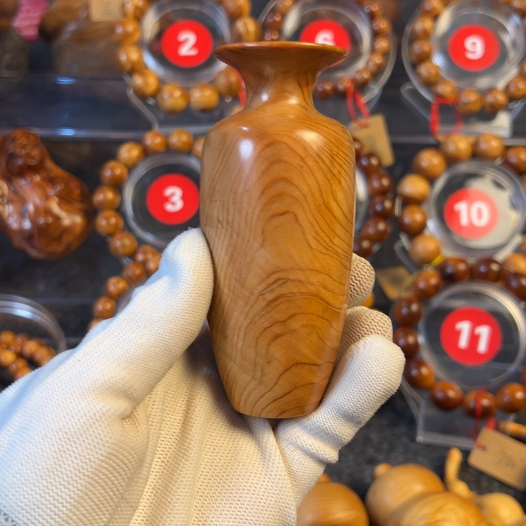 降***掌柏木（崖柏）太行崖柏花瓶