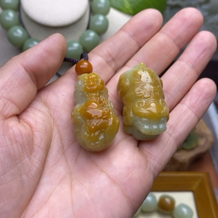 【闪购商品】未镶嵌和田玉挂件虞*吖