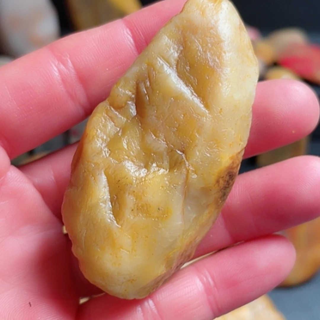 【闪购商品】昌化石杭****染昌化田黄石