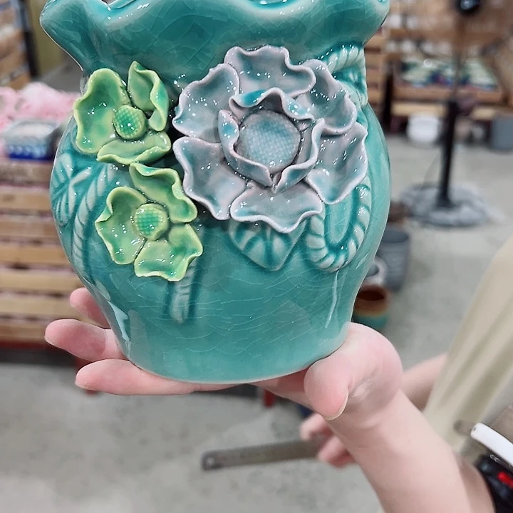 有孔.凑满10元包邮多肉陶瓷花盆！