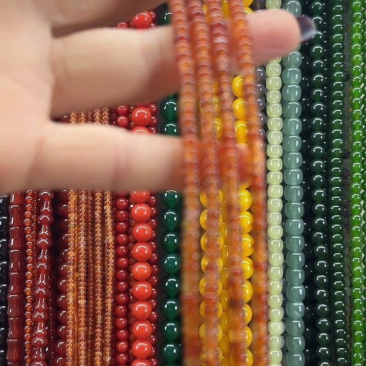 玛瑙/玉髓未镶嵌手链