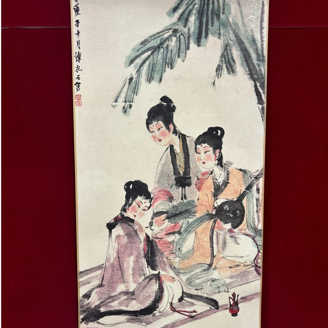 精品书画傅019老李专属福利-抱石68*33cm