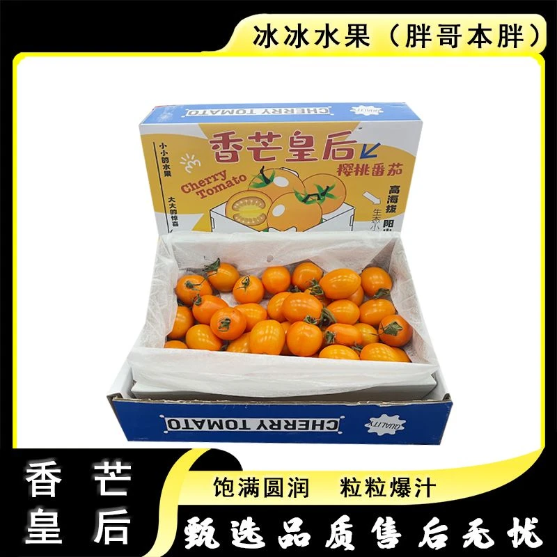 真的大果【原箱】[N]四川大凉山芒果千禧 箱/带箱2.8斤左右