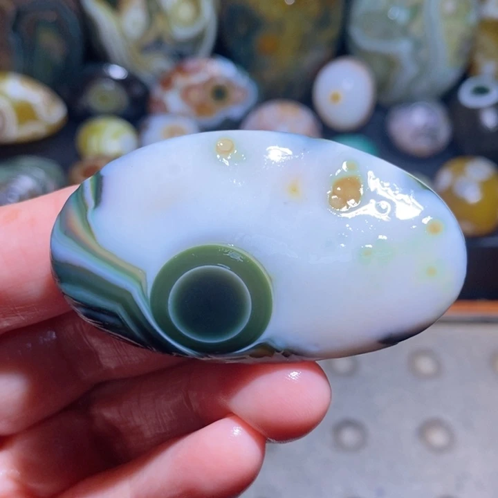 未镶嵌玛瑙/玉髓珠宝半成品33