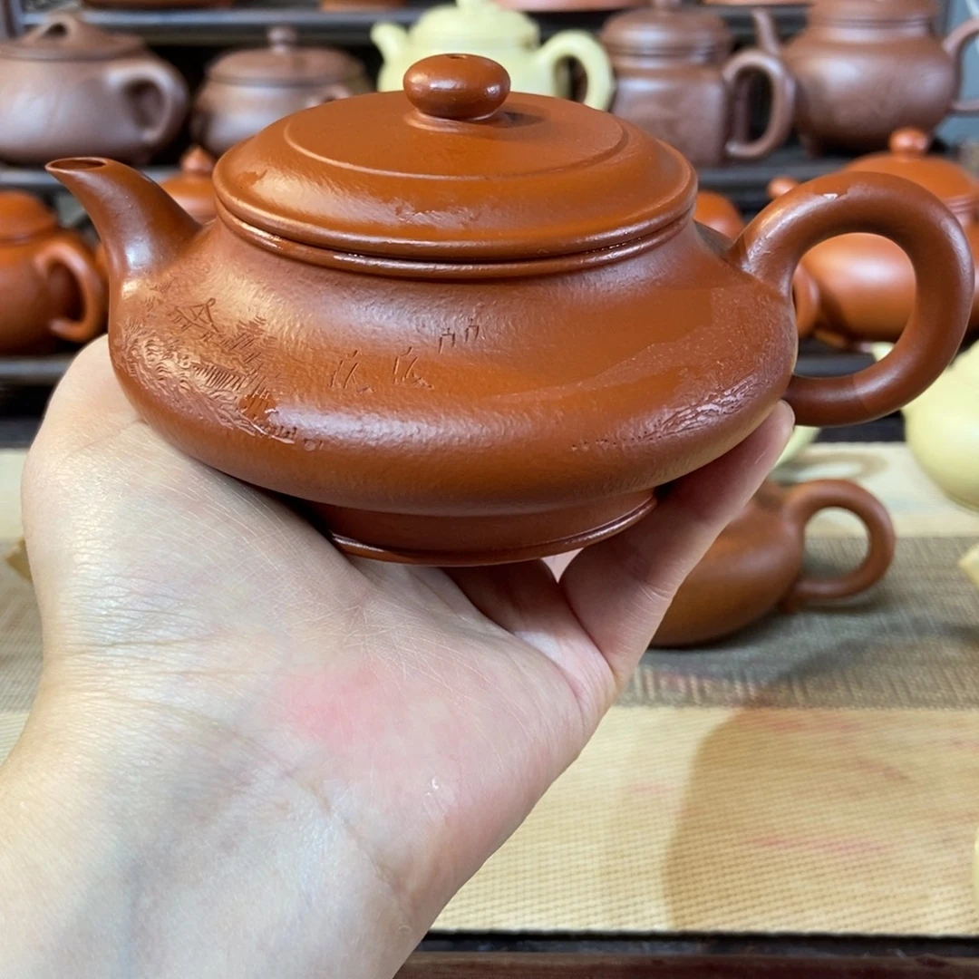 紫砂茶壶全手工制作工艺流程原料制作