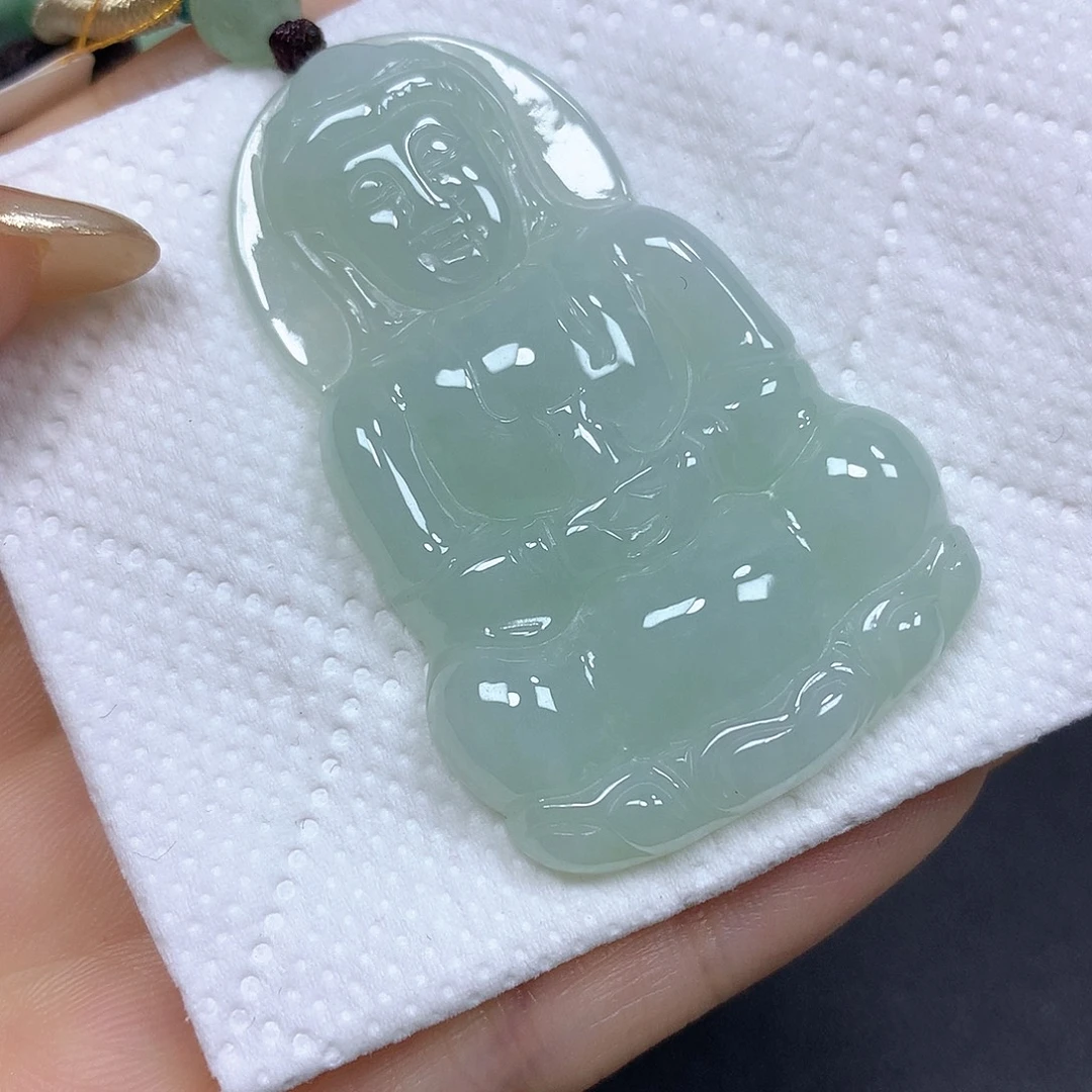 翡翠未镶嵌颈饰挂件