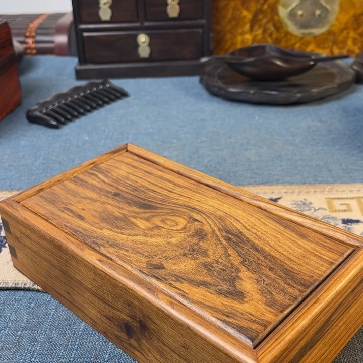 贡木檀香木推拉盒