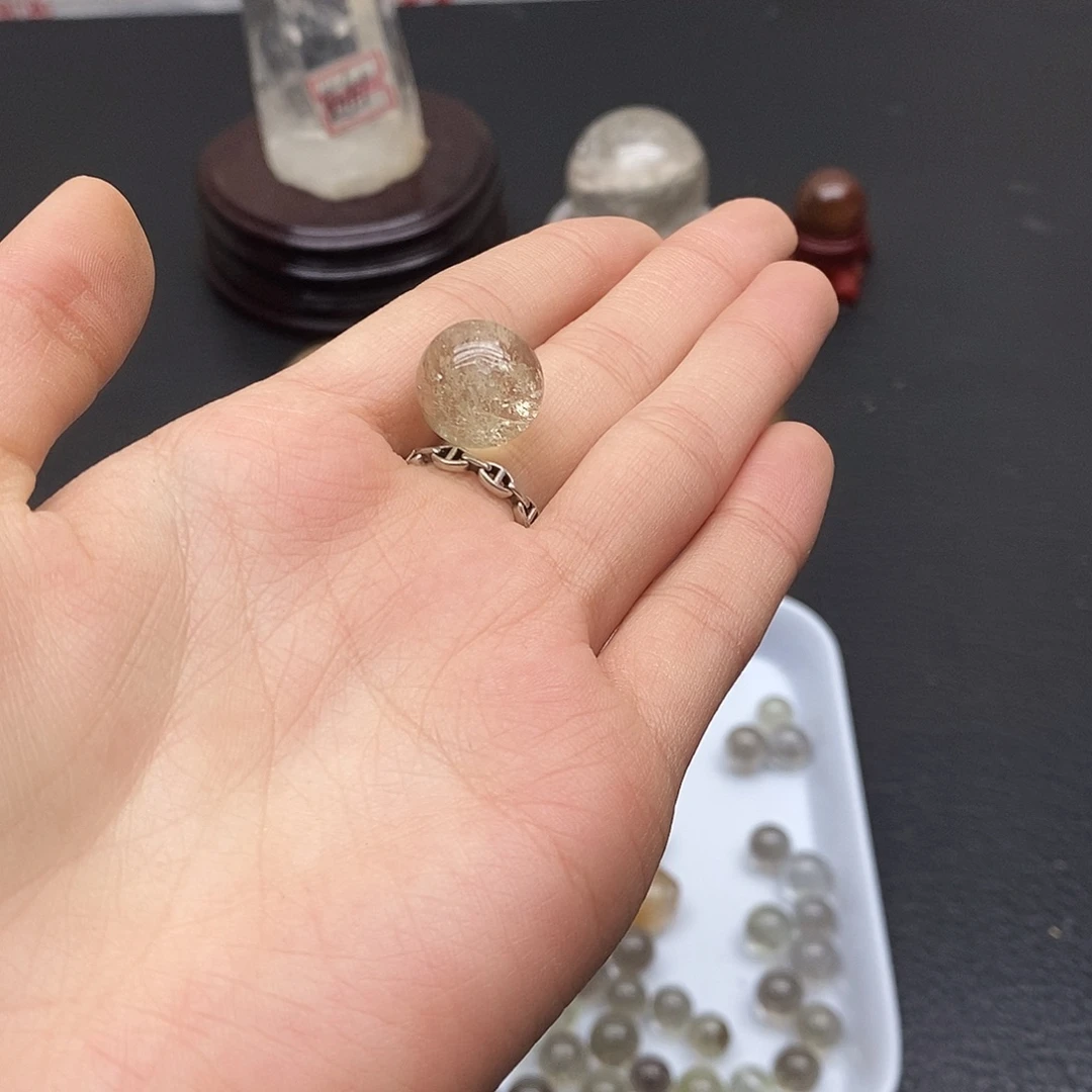 水晶珠宝半成品未镶嵌241水晶石