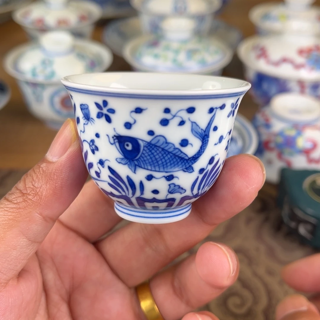 杯景德镇陶瓷杯子